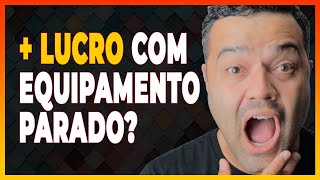 aprenda utilizar o custo dos equipamentos parados para aumentar o seu lucro ou te fazer vender mais